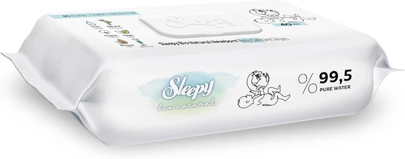 Sleepy Bio Yenidoğan Islak Havlu 3X40 (120 Yaprak) ürün görseli 1