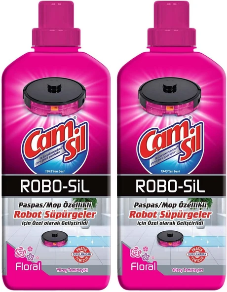 Camsi̇l Robo-Sil Floral Yüzey Temizleyici 900 Ml (2 Paketi) ürün görseli 1