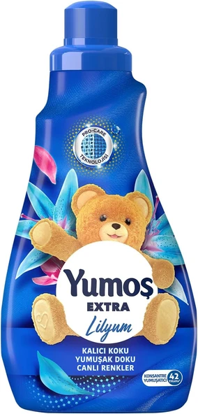 Yumos Extra Konsantre Çamaşır Yumuşatıcısı Lilyum 1008 Ml ürün görseli 1