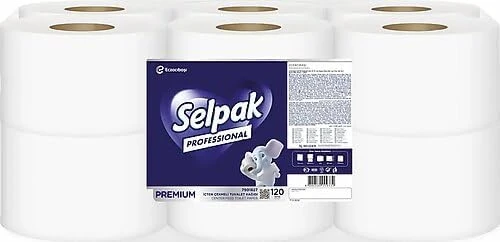 Selpak Professional İçten Çekmeli Tuvalet Kağıdı, 170M ürün görseli 1