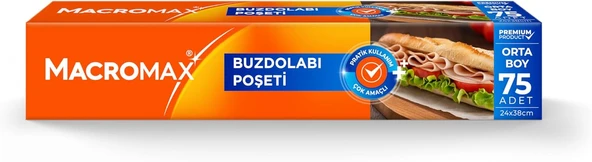 Macr Buzdolabı Poşeti Orta Boy 75 Adet ürün görseli 1