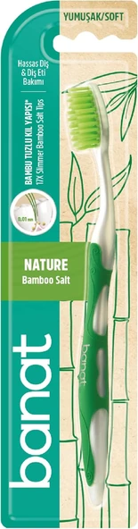 Banat Bamboo Salt Fırçası ürün görseli 1