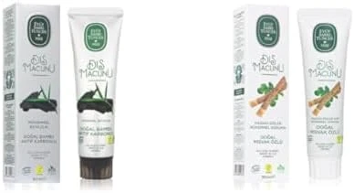 Sabri̇ Seti | Doğal Bambu Karbonlu 90Ml X1 + Doğal Misvak Özlü 90Ml X1 ürün görseli 1