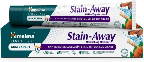 Himalaya Karşıtı Bitkisel Macunu, Florürsüz, Parabensiz, Vejeteryan, Çıkartıcı, Bitkisel Enzim Teknolojisi, 75 Ml ürün görseli 1
