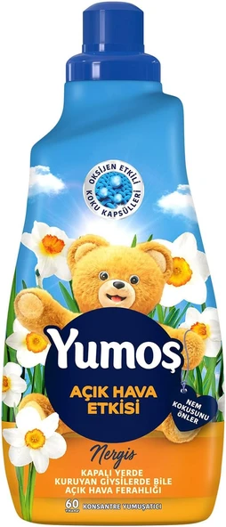 Yumoş Hava Etkisi Konsantre Çamaşır Yumuşatıcısı Nergis 1440 Ml 60 Yıkama ürün görseli 1