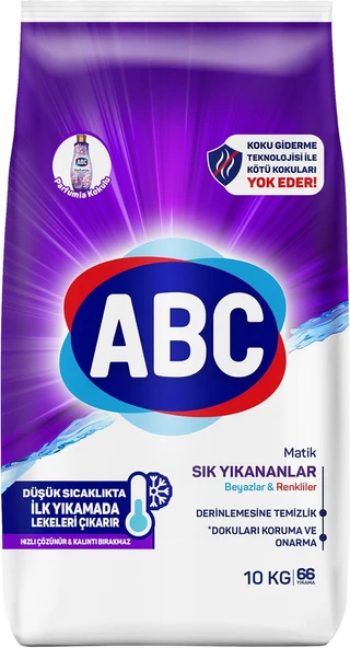 Abc Deterjan Matik Sık Yıkayanlar 10 Kg ürün görseli 1