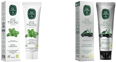 Doğal Macunu Seti (Nane + Bambu Karbonlu, 2X90Ml) ürün görseli 1