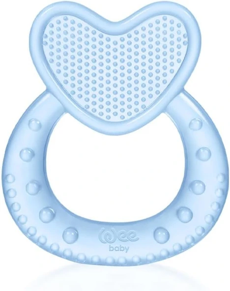 Wee Baby Kalpli Silikon Kaşıyıcı - Mavi̇ ürün görseli 1
