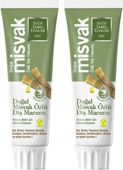Doğal Misvak Özlü 75 Ml Macunu X 2 Adet ürün görseli 1