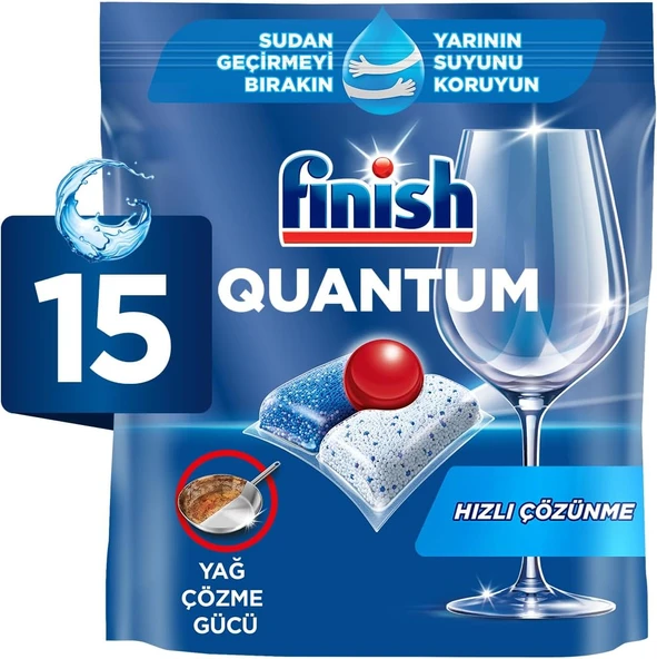 Quantum 15 Tablet Bulaşık Makinesi Deterjanı ürün görseli 1