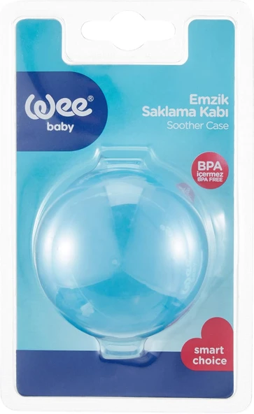 Wee Baby Emzik Saklama Kutusu - Mavi̇ ürün görseli 1