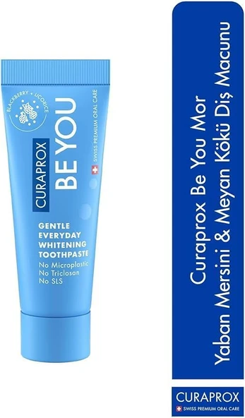 Curaprox You Mor/Yaban Mersini&Meyan Kökü Macunu 10Ml ürün görseli 1