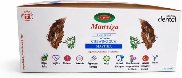 Mastiha Damla Sakızlı Ciklet 15'Li ürün görseli 1