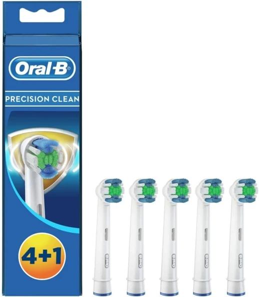 Fırçası Yedek Başlığı Precision Clean Anti Bakteriyel 5 Adet ürün görseli 1