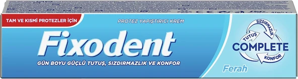 Fixodent Complete Ferah Protez Yapıştırıcı 47 Gr ürün görseli 1