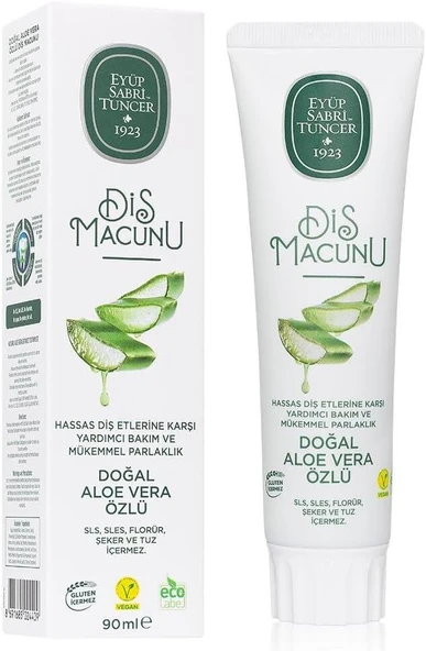 Doğal Aloe Vera Özlü Macunu 90 Ml ürün görseli 1