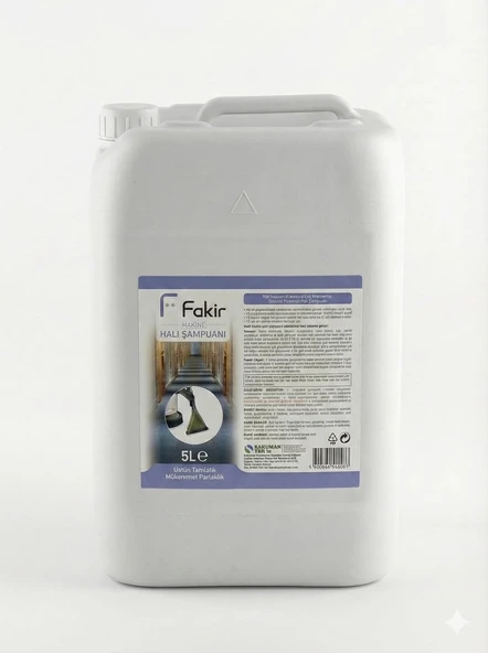 Makine Halı Şampuanı 5 Litre - Tüm Makinelere Uygun Halı Deterjanı - Üstün Çıkarma ürün görseli 1
