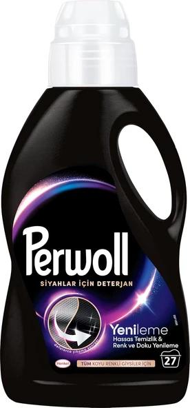 Perwoll Geliştirilmiş Siyah Sıvı Çamaşır Detarjanı 1485 Ml ürün görseli 1