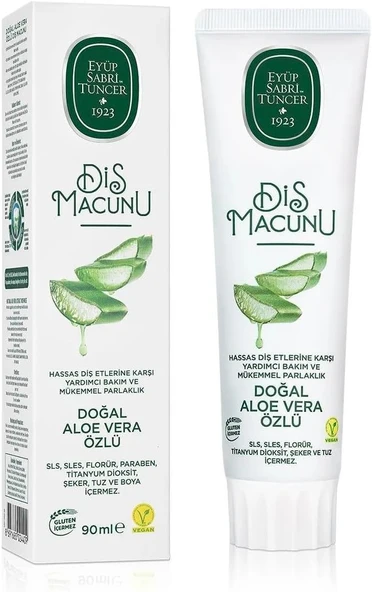 Doğal Aloe Vera Özlü Macunu 90 Ml - Yeni ürün görseli 1