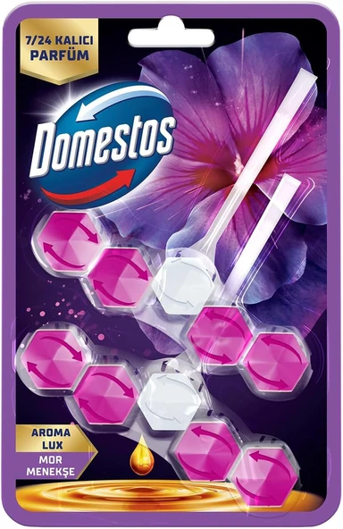 Wc Block Aroma Lux Mor Menekşe 2 X 50G ürün görseli 1