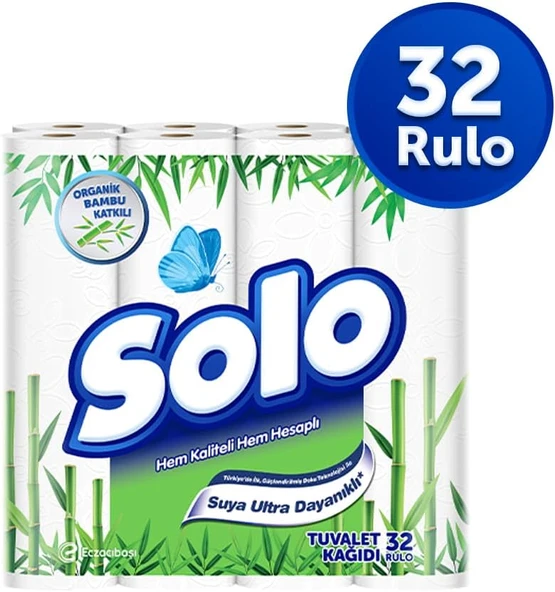 Solo Bambu Katkılı Tuvalet Kağıdı 32'Li ürün görseli 1