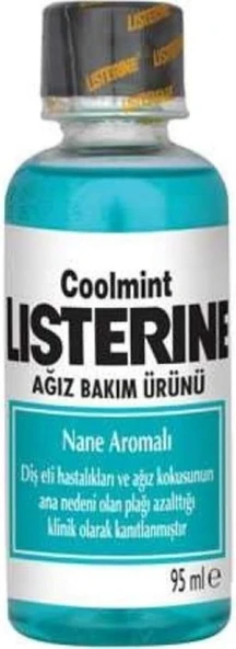 Listerine Coolmint Ağız Bakım Suyu 95 Ml ürün görseli 1