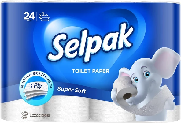 Selpak Tuvalet Kağıdı 24'Lü ürün görseli 1
