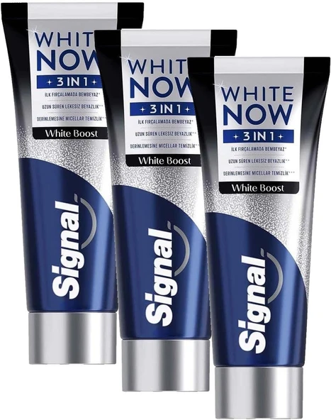 Signal White Now 3In1 White Boost Macunu (3 Paketi) ürün görseli 1