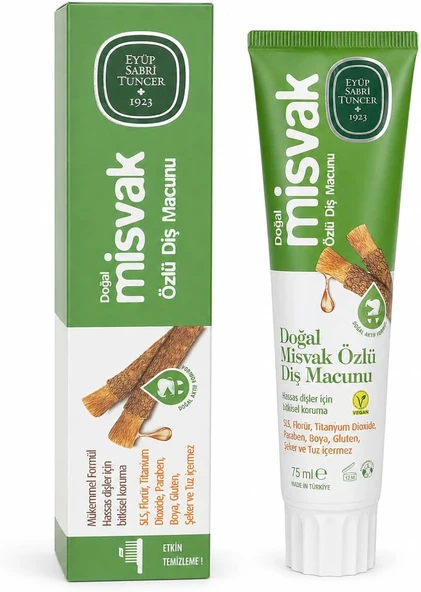 Sabri̇ Doğal Misvak Özlü Macunu, 75Ml ürün görseli 1