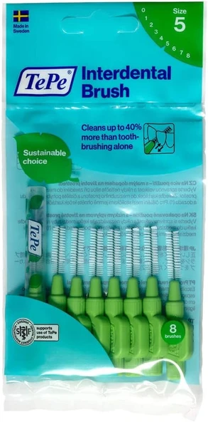Tepe 0.8 Mm - Yeşi̇l Arayüz Fırçası (1X 6 Adet) ürün görseli 1