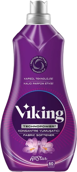Viking Technopower Konsantre Çamaşır Yumuşatıcısı Allstar 1440 Ml ürün görseli 1