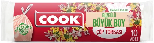 Cook Büzgülü Kokulu Büyük Boy Torbası (Hanımeli) ürün görseli 1