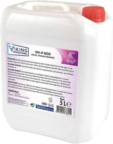 Viking Vp Shine Hijyenik Sıvı Genel Temizlik Maddesi 20 L ürün görseli 1