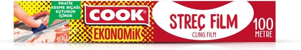 Cook Eko Streç Film, 30 Cm X 100 M, Kayar Bıçaklı ürün görseli 1