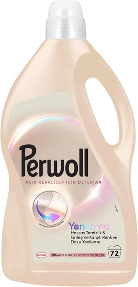 Perwoll Renkliler Sıvı Çamaşır Detarjanı 3.96 Litre, 4L ürün görseli 1