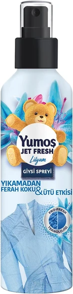 Yumoş Jetfresh Giysi Spreyi Lilyum 200 Ml ürün görseli 1