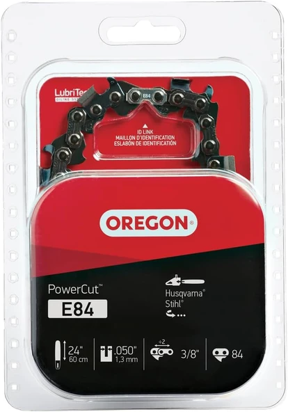 Oregon E84 Powercut 61 Cm Zincirli Testere Zinciri, Husqvarna, Stihl Için Uygundur ürün görseli 1