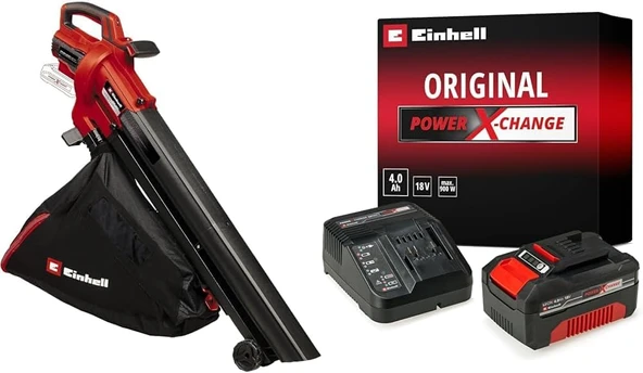Venturro 18/210 - Solo, Akülü Yaprak Toplama Üfleme + 18V 4,0 Ah Pxc Starter Kit, Akü & Şarj ürün görseli 1
