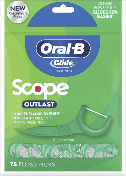 Komple Glide Floss Penaları, Scope Outlast, 75 Ct ürün görseli 1