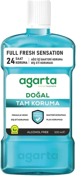Ağız Bakım Suyu Tam Koruma Alkolsüz 500 Ml ürün görseli 1