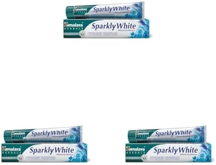Himalaya Since 1930 Işıltılı Beyazlık Bitkisel Beyazlatıcı Macunu, Florürsüz, Parabensiz, Bitkisel Enzim, 75 Ml (3 Paketi) ürün görseli 1