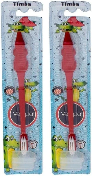 Vepa Timba Çocuk Fırçası 2Li Paket ürün görseli 1