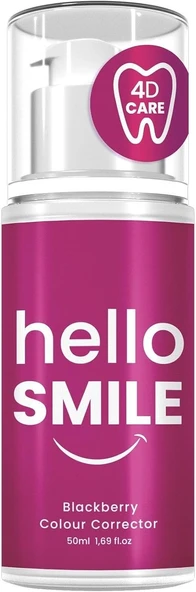 Hello Smile Anında Beyazlatıcı Jeli, Böğürtlen Aromalı, Karşıtı & Plak Önleyici, Günlük Ağız Bakımı, 50 Ml ürün görseli 1