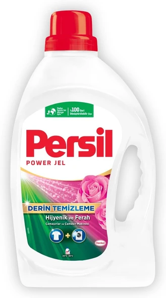 Power Jel Derin Temizleme Gülün Büyüsü 26 Yıkama Sıvı Çamaşır Deterjanı 1 X 1690 Ml ürün görseli 1