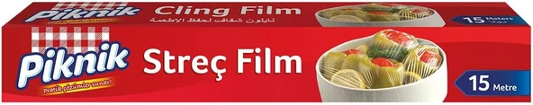 Piknik Streç Film 15 Metre ürün görseli 1