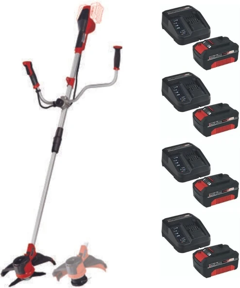 Agillo 36V Akülü Tırpan Çim Biçme Makinesi 4X4.0Ah ürün görseli 1