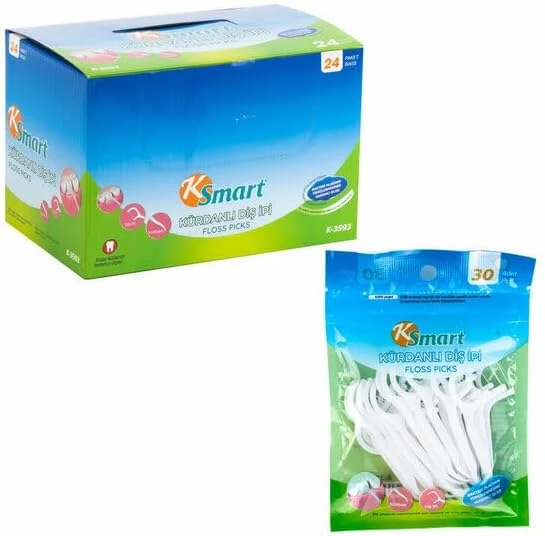 Caselka Kürdan İpi, Poşetli, 30'Lu Paket, K-3593 ürün görseli 1