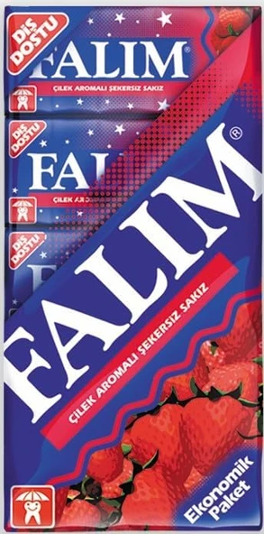 Falım 5'Li Çilekli Şekersiz Sakız 35 Gr ürün görseli 1