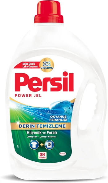 Jel Sıvı Çamaşır Deterjanı Okyanus Ferahlığı 2470Ml (38 Yıkama) ürün görseli 1