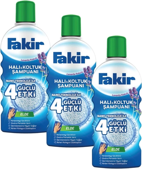 Elde Lavanta Teknolojili Halı Koltuk Şampuanı 1000Ml X 3 Adet ürün görseli 1